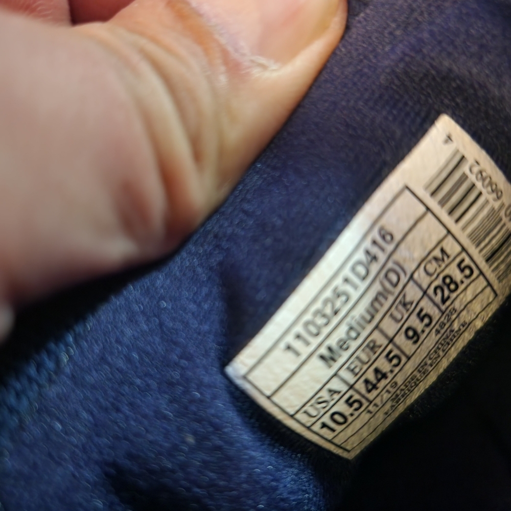 Brooks Men's Navy Athletic Shoes - Picture 3 of 4